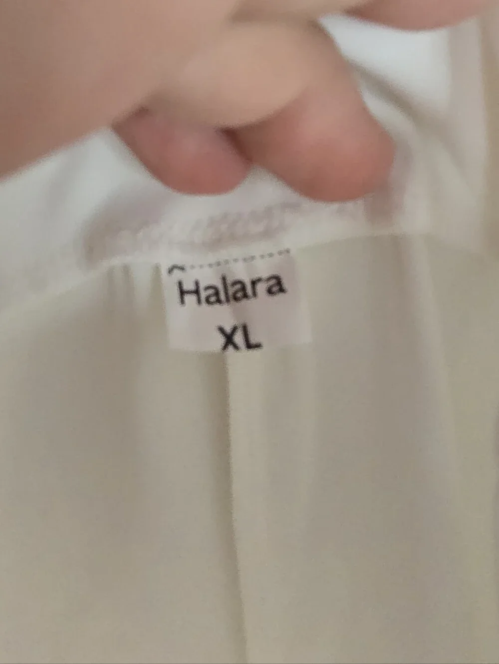 🤍 Halara White High-Waisted Flowy Culotte Shorts XL